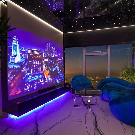 Appartement Sky Tower Z Jakuzzi Przy Oknie Wrocław