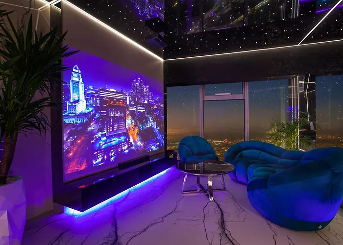 Appartement Sky Tower Z Jakuzzi Przy Oknie Wrocław