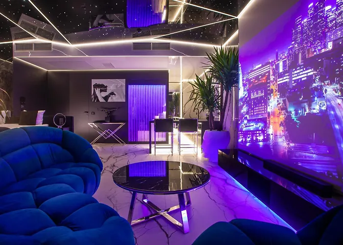 Sky Tower Z Jakuzzi Przy Oknie Appartement Wrocław